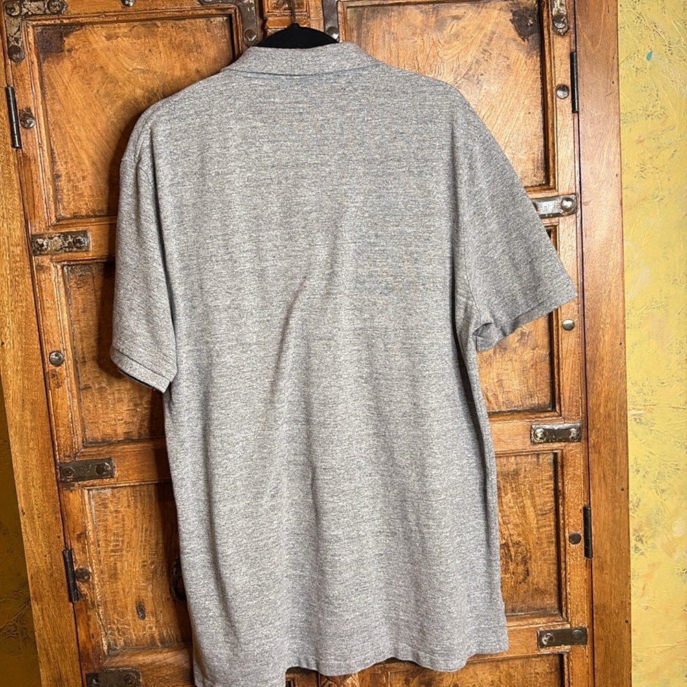 Blue Label POLO by RALPH LAUREN heathered gray men’s polo shirt classic sz XL TG - Picture 6 of 6